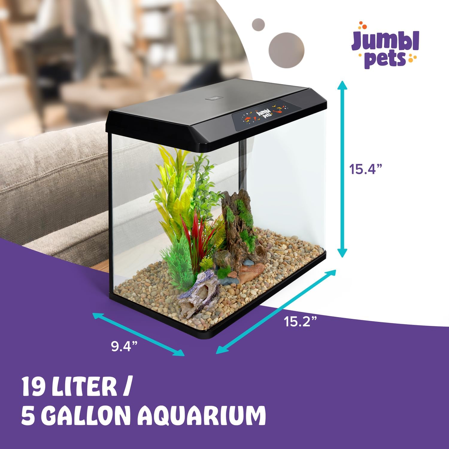 Aquarium Starter Kits: JumblPets vs. SANOSY vs. PONDON