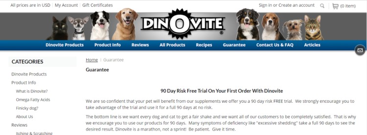 Pet Supplies - Free Returns Within 90 Days Review