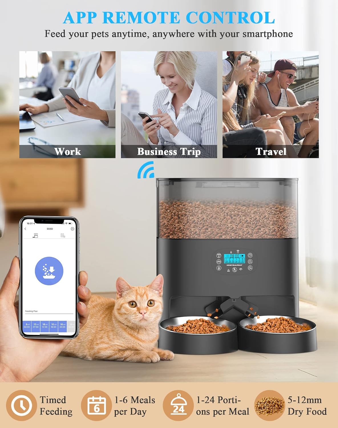 Comparing 3 Automatic Cat Feeders: Features, Performance, and Connectivity