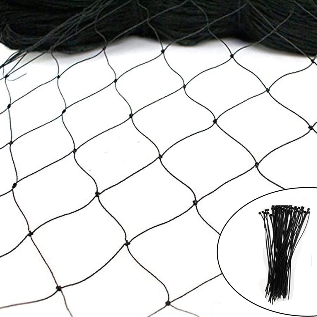 25 X 50 Net Netting for Bird Poultry Aviary Game Pens New 1 Square Mesh Size