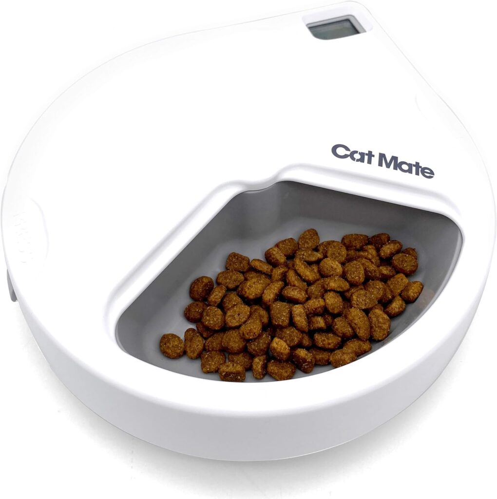 Cat Mate C300 Automatic Digital Pet Feeder for Dogs and Cats BPA and BHT Free with Ice Pack