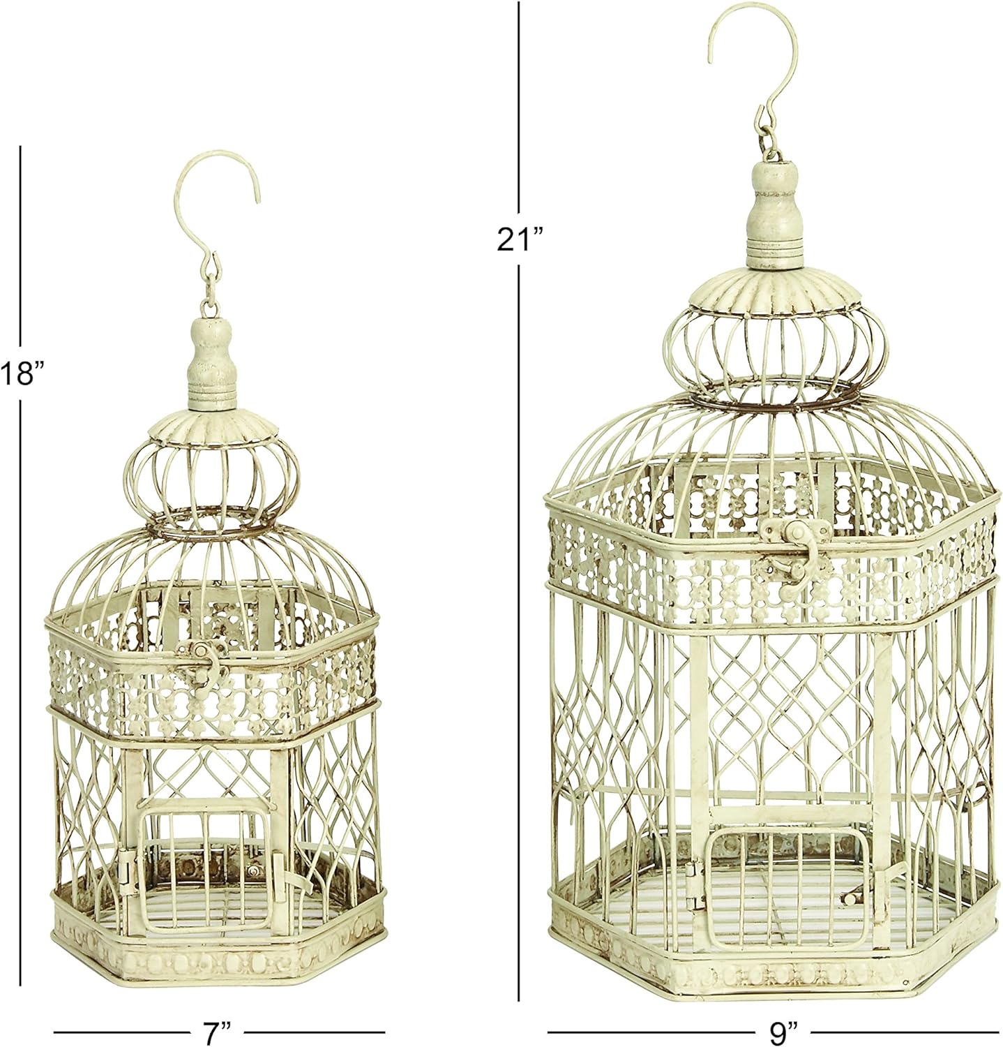 Comparing Birdcage Decorative Lamps & Metal Hexagon Cages