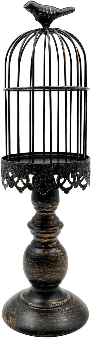 Bird Cage Comparison: Metal vs. Retro Shabby vs. Rustic Lanterns