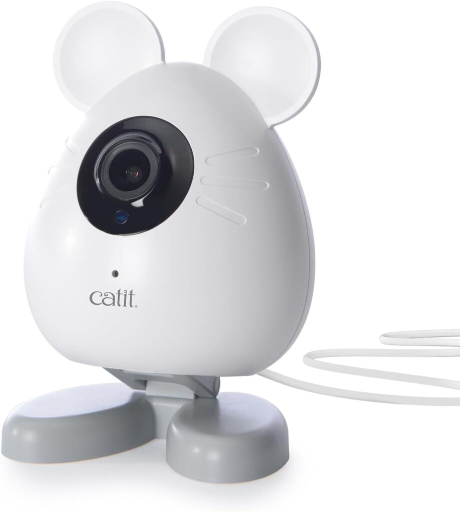 Catit PIXI Smart Mouse Camera, App-Controlled Pet Camera for Cats