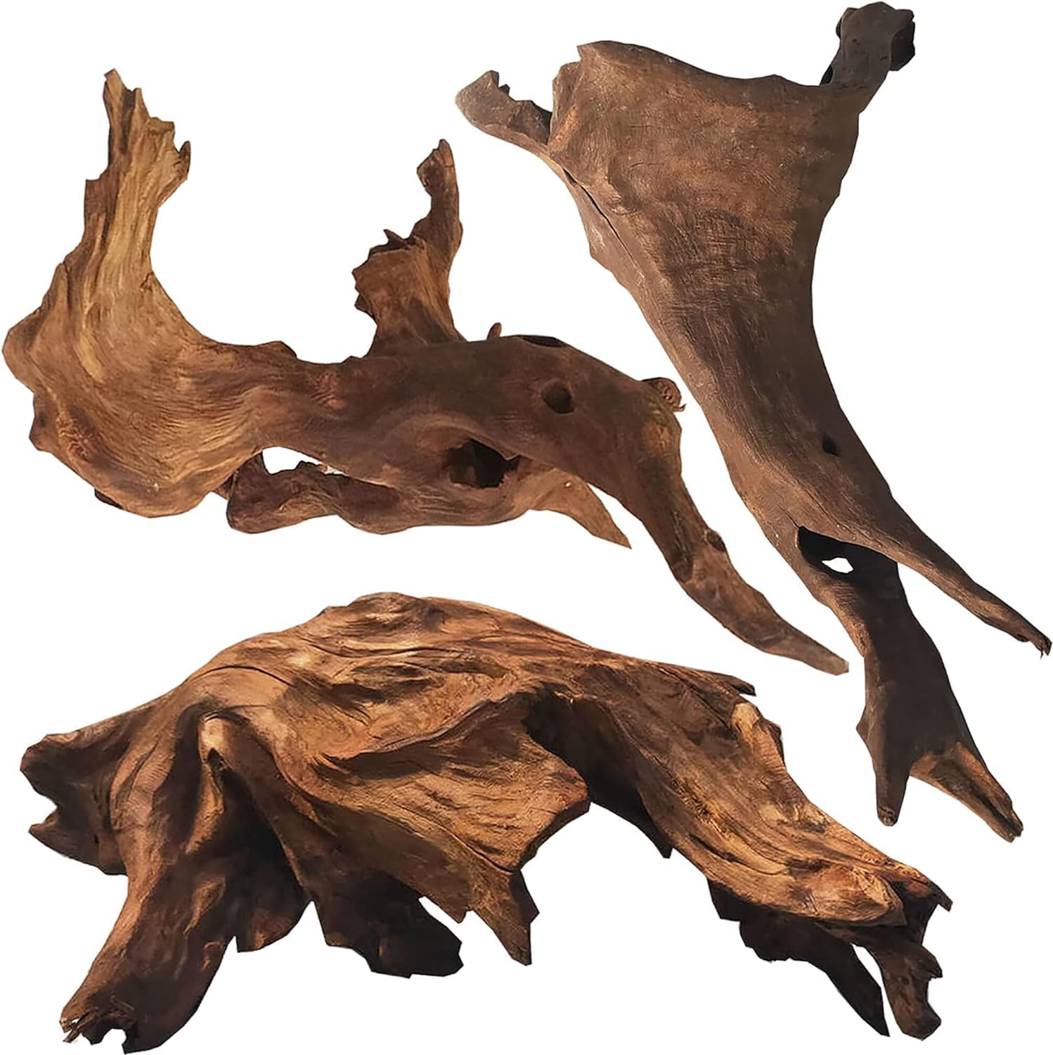 Comparing Driftwood, Plastic Plants, and Wizard Castle Decor for Aquariums