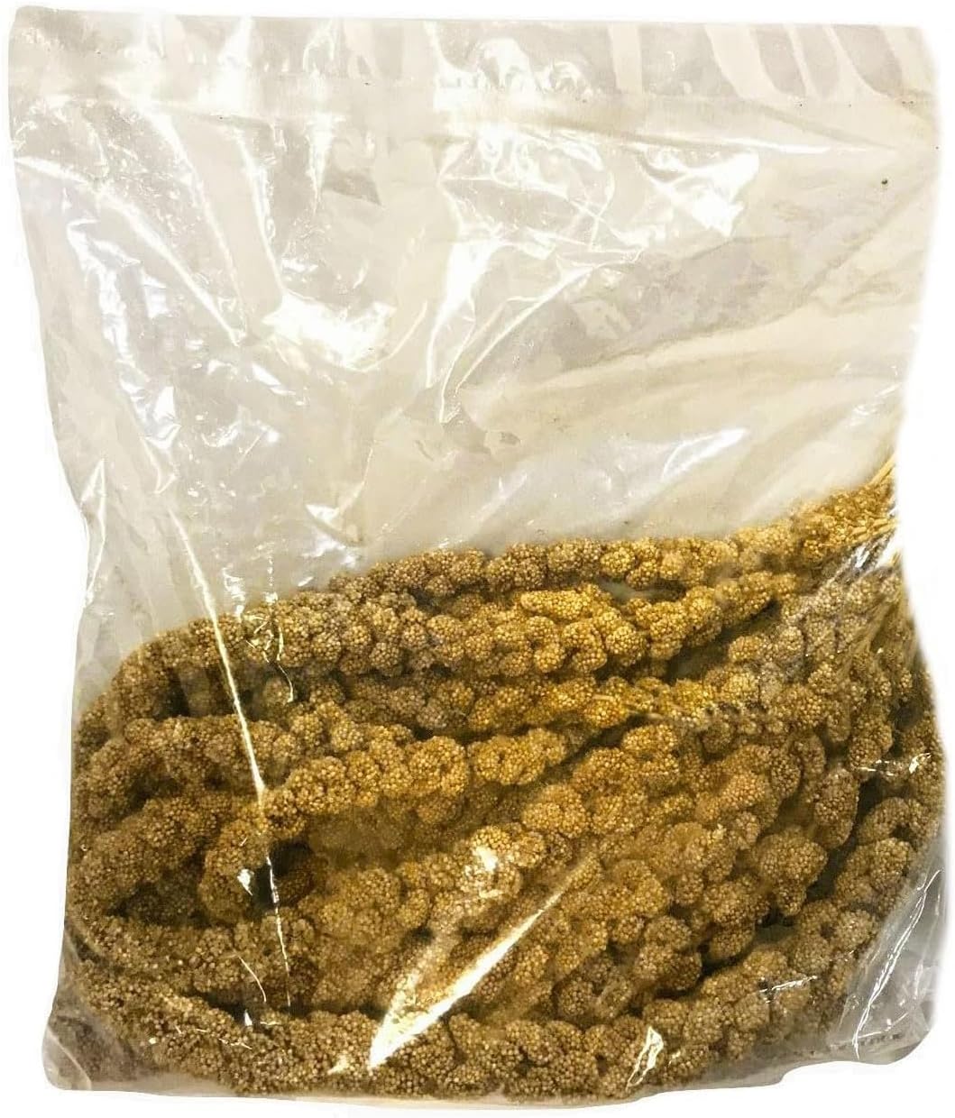 Nemeth Farms- GMO-Free Sun Dried Spray Millet | (No Stems Only Edible Tops) The Original Bird Treat and Supplement for all Pet Birds Parakeets, Cockatiels, Lovebirds and Finches 25lbs