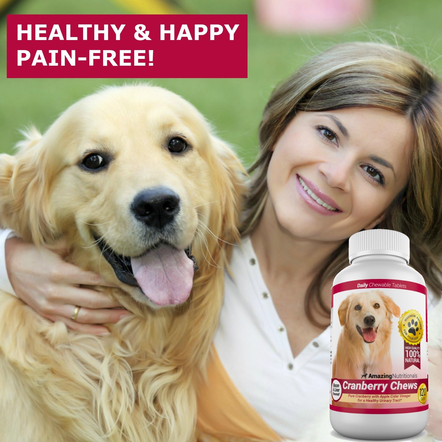 Amazing Cranberry Chews and Amazing Probiotic Joint for Dogs