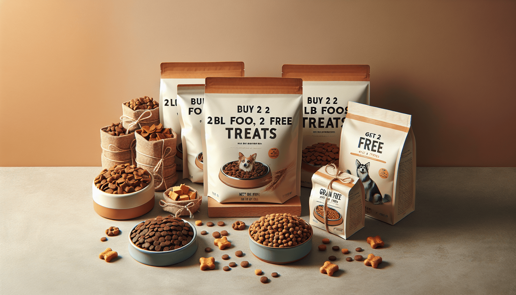 Buy 2 2lb Foods Get 2 Free Treats