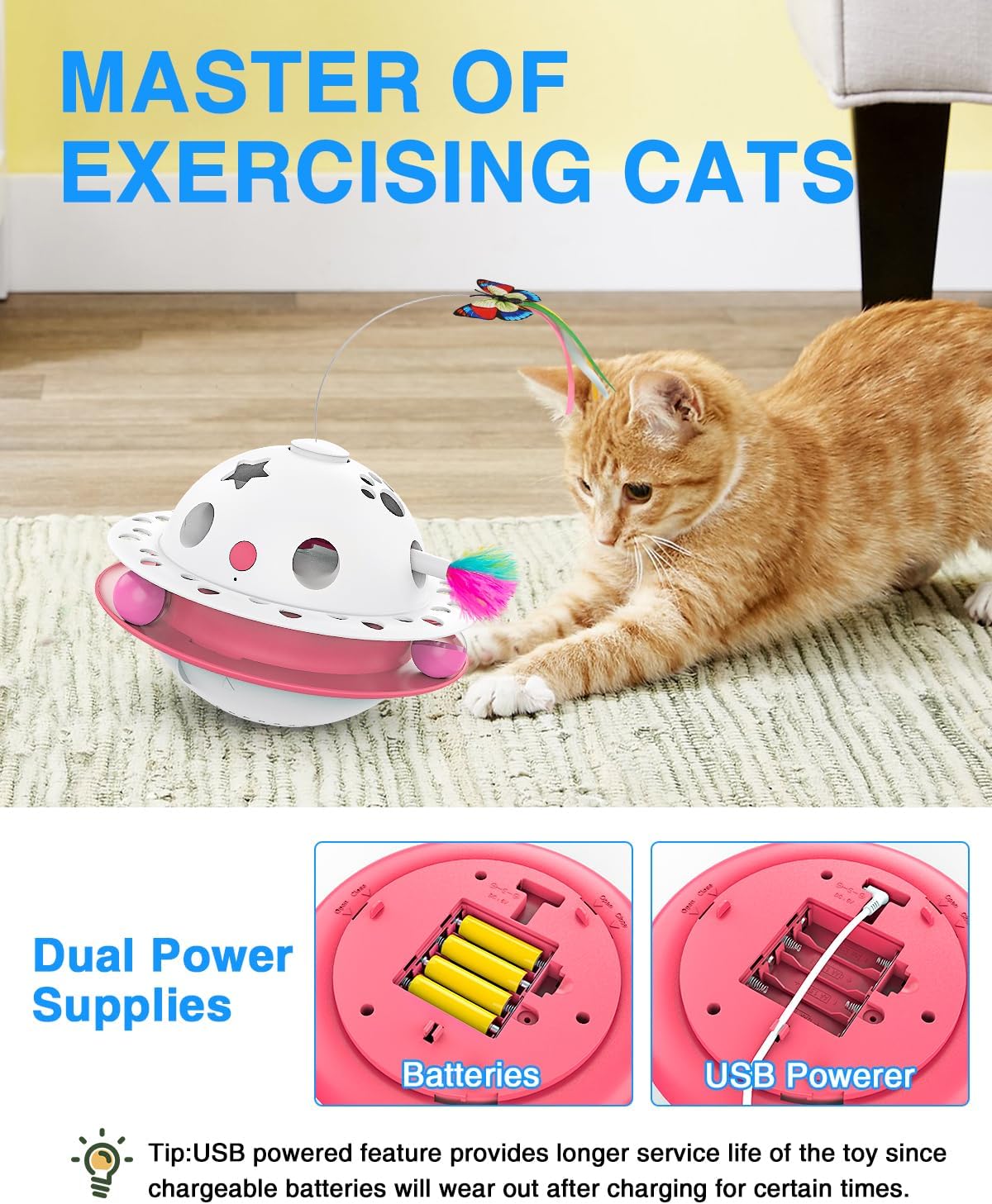 Comparing Top 3 Interactive Cat Toys for Indoor Felines