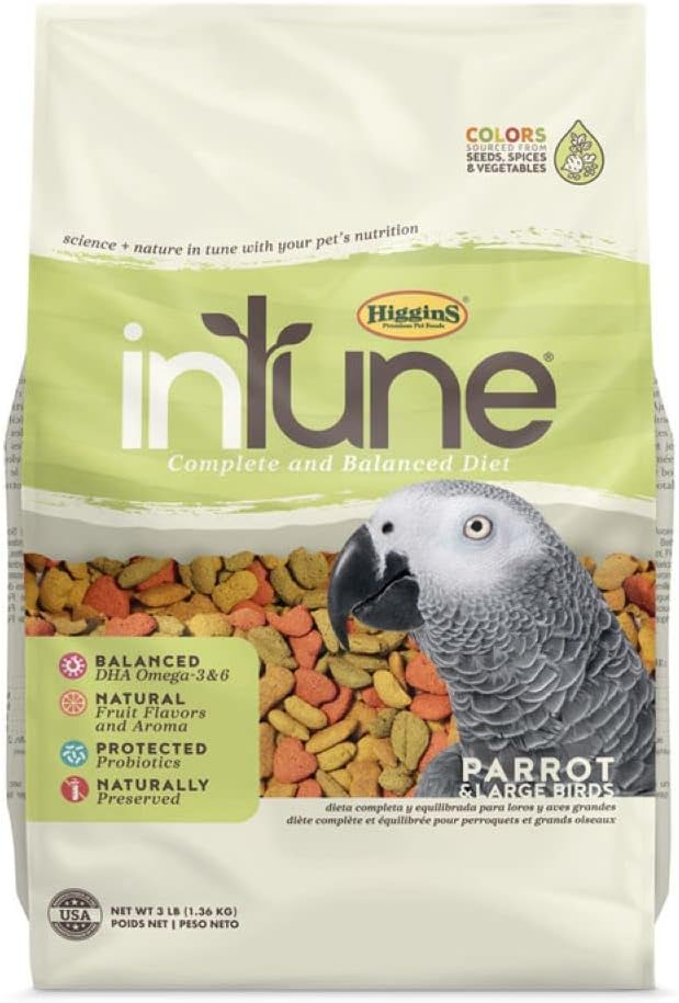 Higgins 466253 Intune Parrot 3 lbs