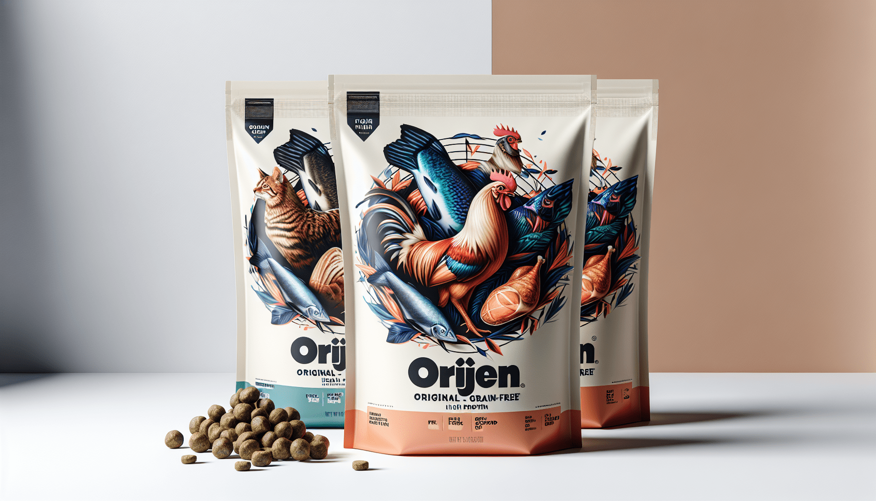 Orijen Dry Dog Food for All Ages, Original, Grain Free, High Protein, Fresh  Raw Animal Ingredients, 25lb + Treats