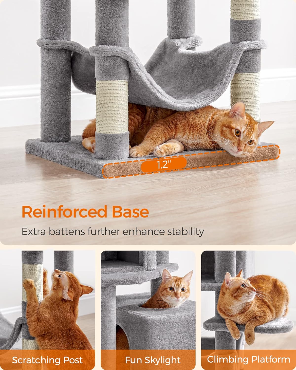 Comparing Cat Towers: Feandrea, Go Pet Club, and KSIIA