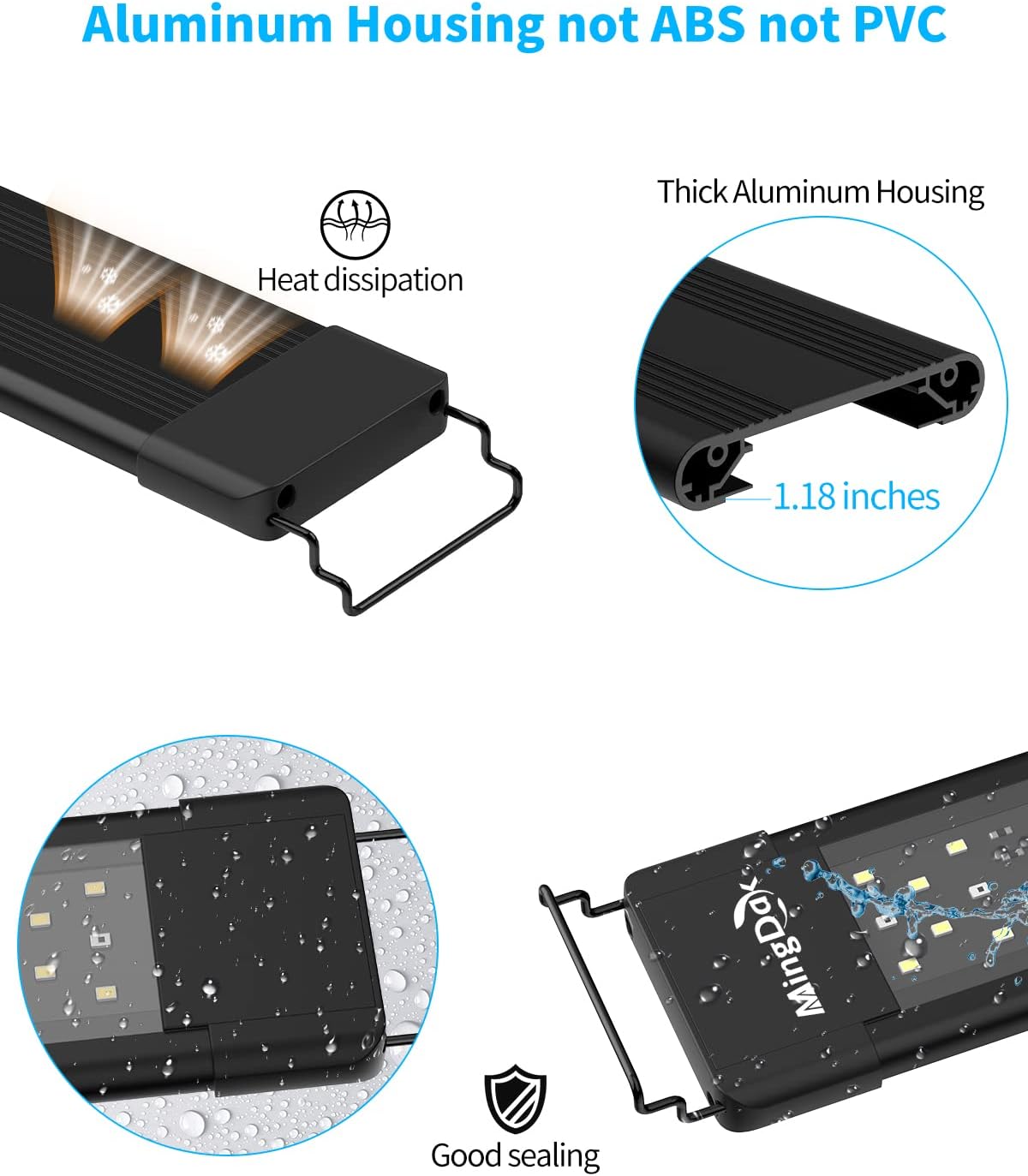 Comparing Top LED Aquarium Lights: MingDak, Hygger, AQQA