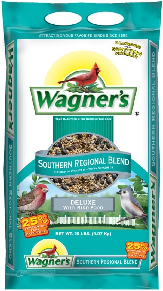 Wagners 62012 Southern Regional Blend Wild Bird Food, 20-Pound Bag