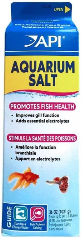 API AQUARIUM SALT Freshwater Aquarium Salt 16-Ounce Box