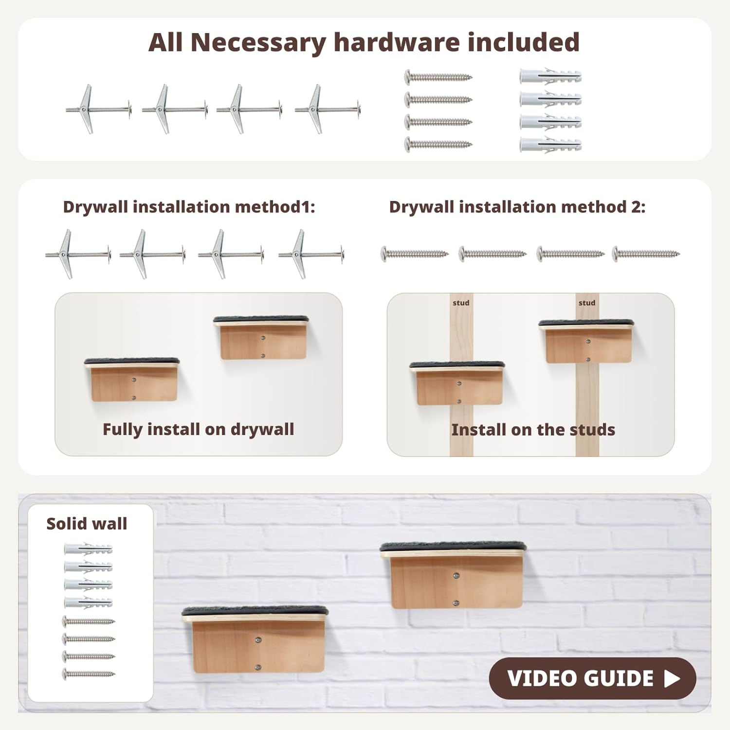 Comparing Versatile Cat Wall Steps for Your Feline Friends