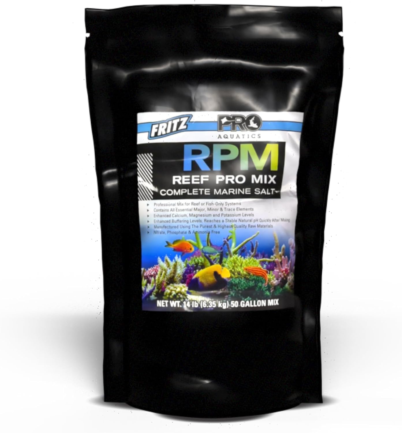 Fritz Aquatics 80280 Reef Pro Mix Complete Marine Salt, 50 gallon