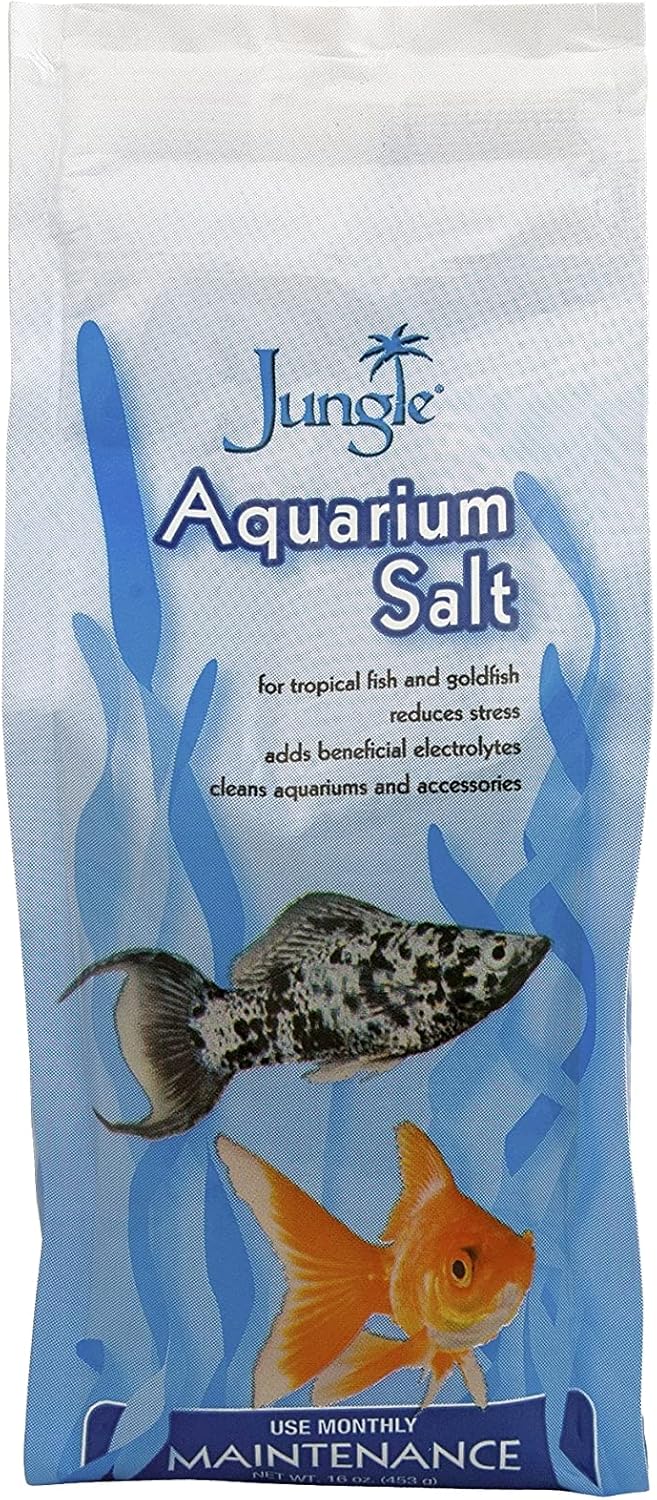 Jungle NJ007 Aquarium Salt, 1-Pound